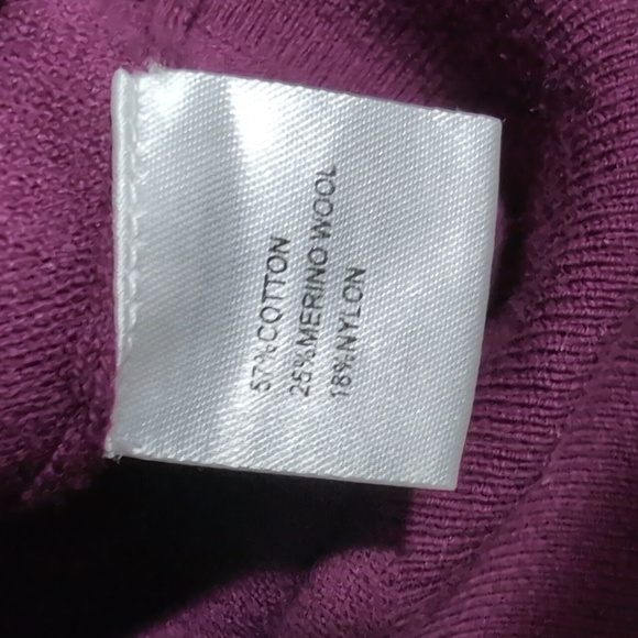 Peter Millar 1/4 Zip Pullover Sweater Wool Blend Sweater Size XXL in 'Mulberry' - Picture 4 of 8